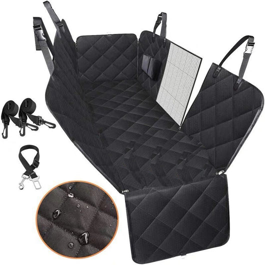 Protector de Asiento para Mascotas con Malla Ventilada y Bolsillos - Image 17