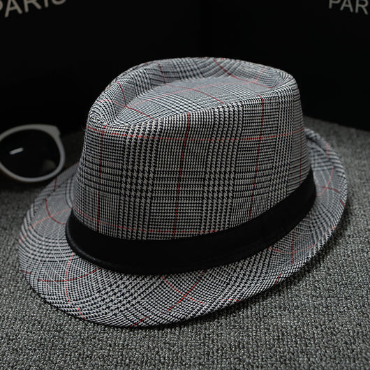 Gorra de Cuadros Houndstooth Clásica para Hombre - Estilo Europeo y Americano - Image 18