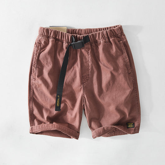 Pantalones Cortos de Trabajo Casual en Algodón para Hombre - Image 8