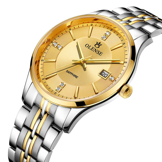Reloj de Hombre Acero Inoxidable Resistente al Agua Cuarzo - Image 5