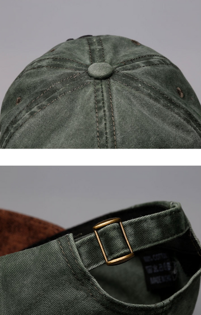 Gorra de Béisbol Denim Alphabet para Exteriores - Image 19