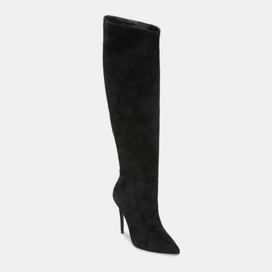 Botas Stiletto Plisadas Hasta la Rodilla - Image 11