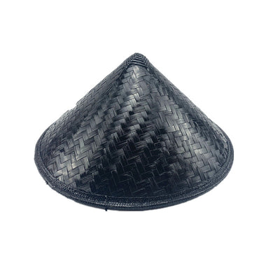 Sombrero Retro de Bambú Negro - Estilo Vintage Sostenible - Image 7