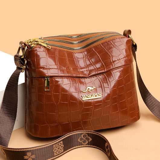 Bolso Bandolera de Gran Capacidad con Múltiples Compartimentos - Image 4