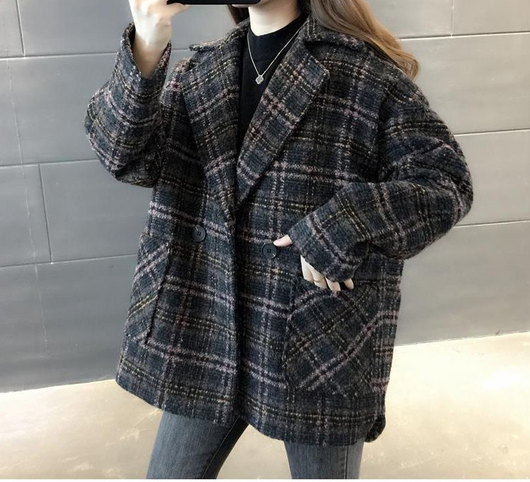 Traje Suelto Coreano para Otoño e Invierno - Image 4