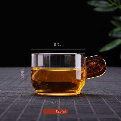 Taza de Té de Vidrio Borosilicato Resistente al Calor - Image 20