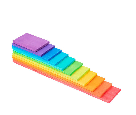 Bloques de Madera Arcoíris Jenga Tamaño Grande - Image 18