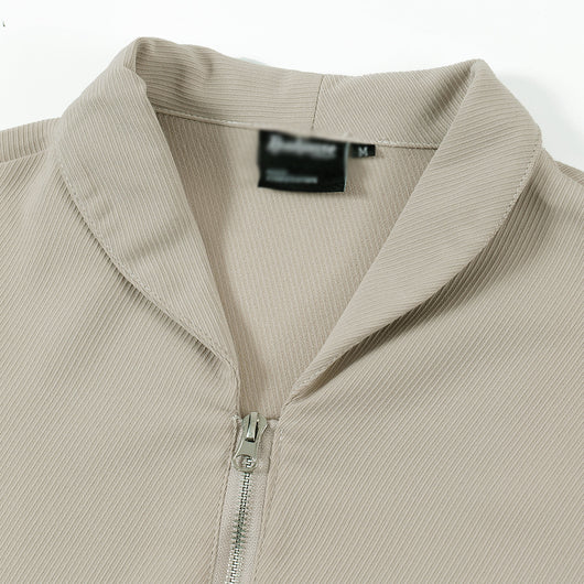 Camisa Casual de Manga Larga para Hombre con Detalles de Costura Personalizada - Image 3