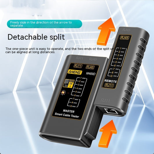 Detector Unilateral de Cabezales de Red - Probador Multifuncional de Líneas - Image 2