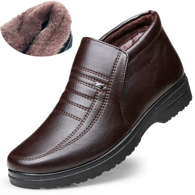 Botas de Nieve Impermeables para Hombre con Forro de Algodón Suave - Image 4