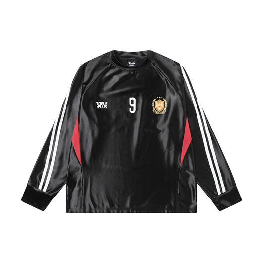 Playera Deportiva Estampada con Rayas Primavera-Otoño - Image 17