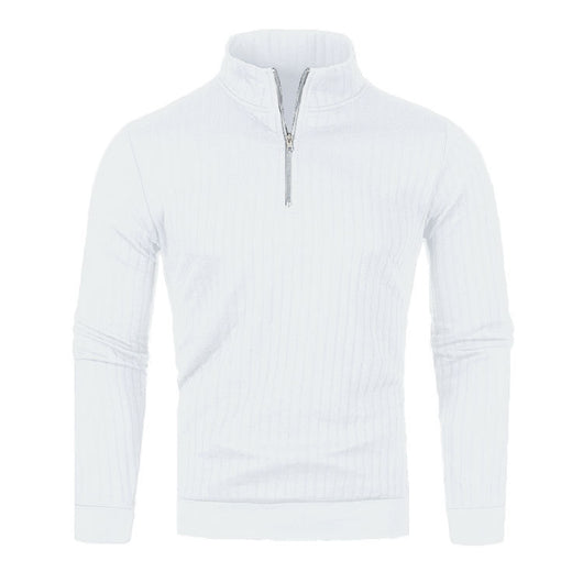 Suéter de Cuello Alto con Cierre para Hombre - Comodidad Casual - Image 33