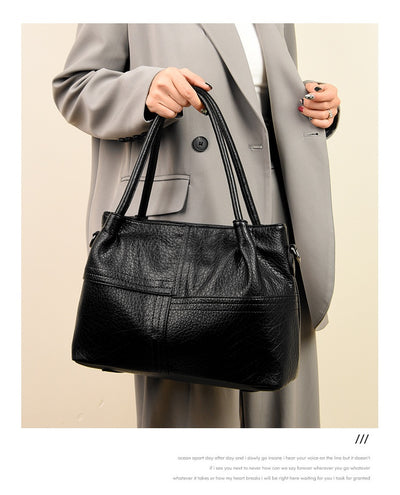 Bolso Tote de Cuero Suave para Mujer - Bolsa Mensajero Profesional - Image 30