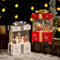 Lámpara Nocturna Esfera de Cristal - Adorno Navideño Luminoso