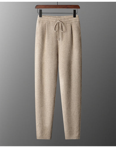 Pantalones Casuales de Cachemira Suelta para Hombre - Image 21