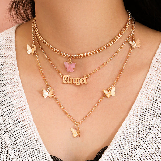 Collar de Mariposa Acrílico - Image 16