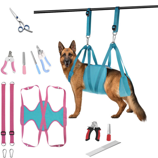 Hamaca de Aseo para Mascotas con Kit Completo de Cortaúñas - Image 2