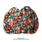 Camisa Retro Holgada Estilo Hong Kong con Estampado de Manga Larga para Hombre