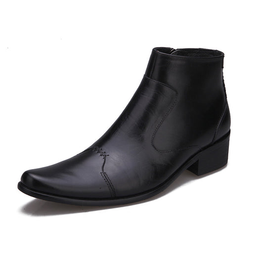 Botas Coreanas para Hombre - Estilo Barbero Moderno - Image 5
