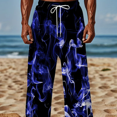 Shorts de Playa Holgados Retro Casual para Hombre - Image 3
