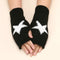 Guantes de Lana Acrílica con Estrella Oversleeve para Otoño e Invierno