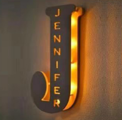 Lámpara Personalizada con Letras Iluminadas - Image 40