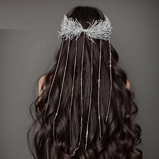 Diadema Larga con Borlas Estrellas - Accesorio Elegante - Image 9