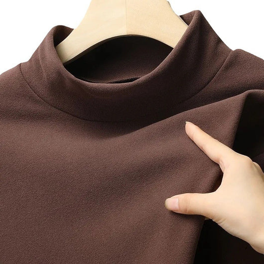 Camiseta Cuello Alto Manga Larga Hombre Otoño - Image 3