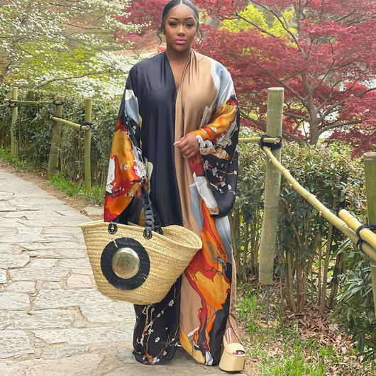 Cardigan Kimono Suelto Talla Grande - Abrigo Casual de Moda - Image 13
