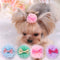 Pasador Organza Burbuja Adorable para Mascotas