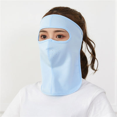 Máscara Facial de Seda de Hielo Transpirable con Protección Solar - Image 7