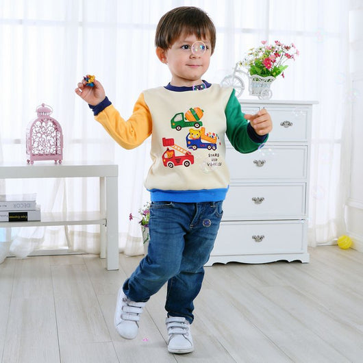 Suéter Infantil Cuello Redondo Manga Larga Base - Image 6