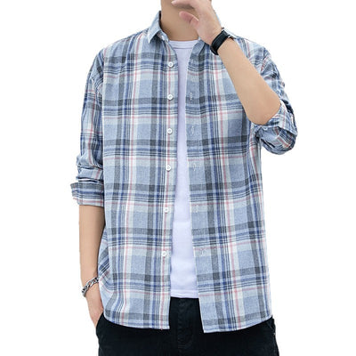 Camisa Casual de Algodón Transpirable Ultraligera para Hombre - Image 5