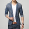 Traje de Mezclilla Clásico para Hombre - Abotonado Simple