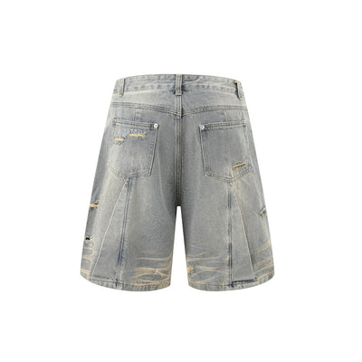 Conjunto de Camisa Vaquera Workwear Desgastada con Estilo Urbano - Image 17