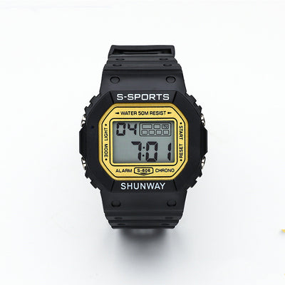 Reloj Electrónico Cuadrado Luminoso Resistente al Agua para Estudiantes - Image 23