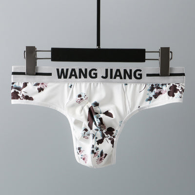 Ropa Interior Masculina Estilo Tinta China en Seda de Hielo para Verano - Image 7