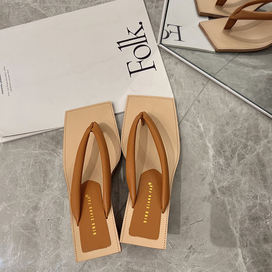 Sandalias y Pantuflas Mujer con Tacón Grueso - Image 4