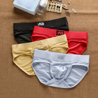 Calzoncillos Tanga de Talle Bajo en Nylon Cepillado para Hombre - Image 9