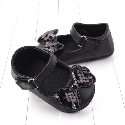 Zapatos de Bebé Princesa con Lentejuelas y Moño - Image 10