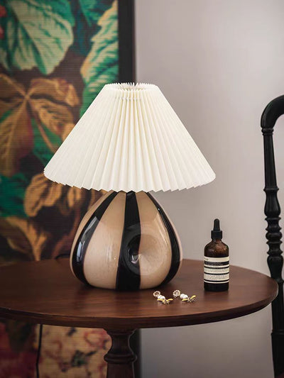 Lámpara de Mesa Nórdica con Atenuador de Luz Cerámica - Image 7