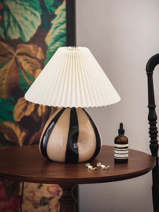 Lámpara de Mesa Nórdica con Atenuador de Luz Cerámica - Image 7