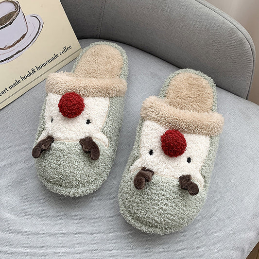 Zapatos Renos Navideños Adorables - Calzado Trendy Otoño Invierno