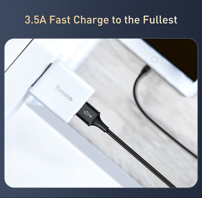 Cable 3 en 1 Carga Rápida - Lightning, Micro USB y USB-C Negro - Image 15