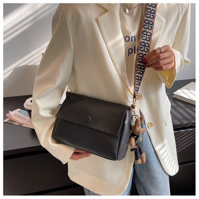 Bolso Bandolera Cuadrado Mini Retro Otoño-Invierno con Correa Ancha - Image 15