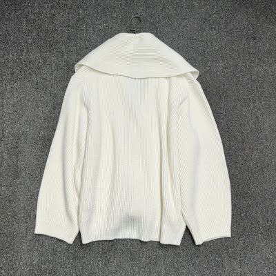 Cardigan Suelto para Mujer con Cuello Redondeado - Image 8