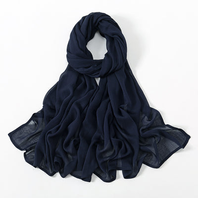 Pañuelo Modal Rayon Malayo Indonesio Colores Sólidos Transpirable - Image 10