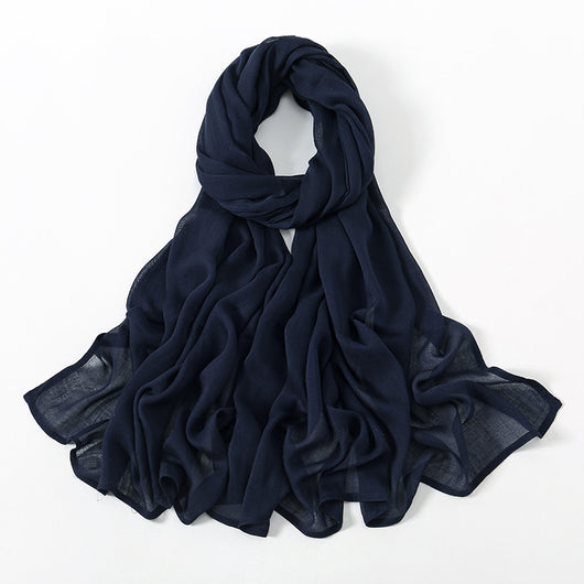 Pañuelo Modal Rayon Malayo Indonesio Colores Sólidos Transpirable - Image 10