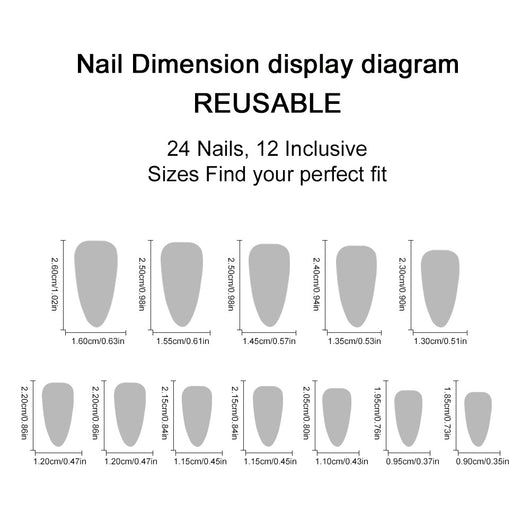 Pegatinas de Uñas Removibles Blanco Lechoso con Acabado Rojo - Diseño Elegante sin Daño - Image 13