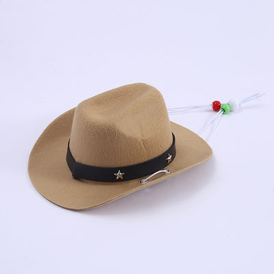 Sombrero Vaquero Miniatura de Poliéster para Mascotas - Image 8